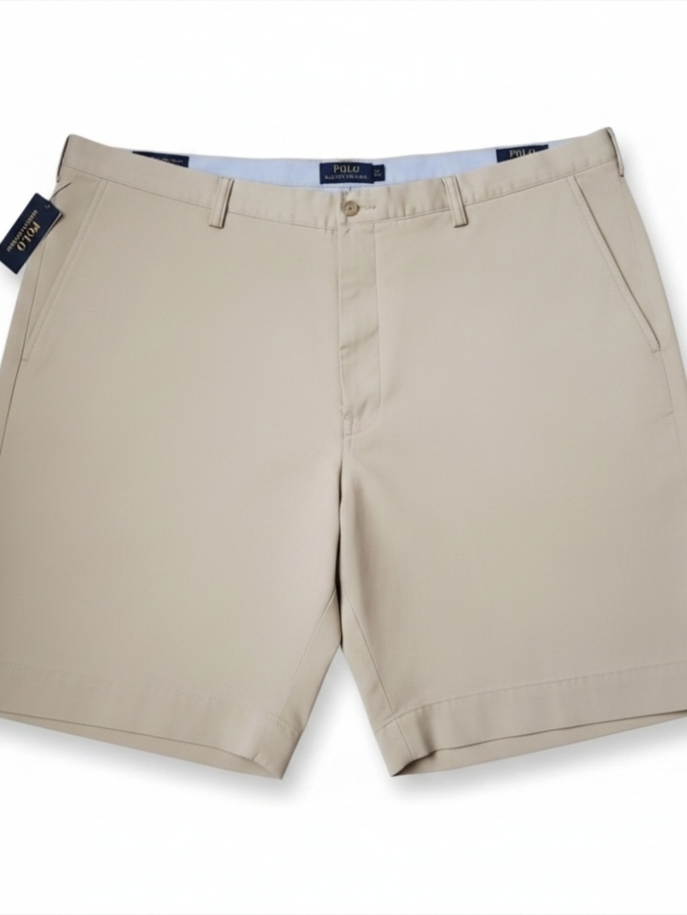 Polo by Ralph Lauren Men’s Flat Front Shorts - Beige